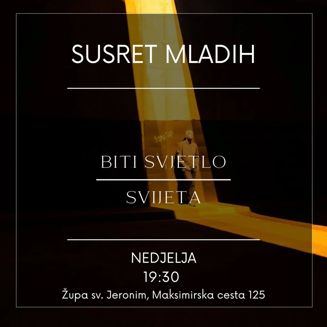 Kateheze za mlade - Biti svjetlo svijeta!