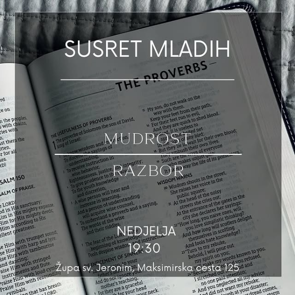 Kateheze za mlade - Mudrost i razbor