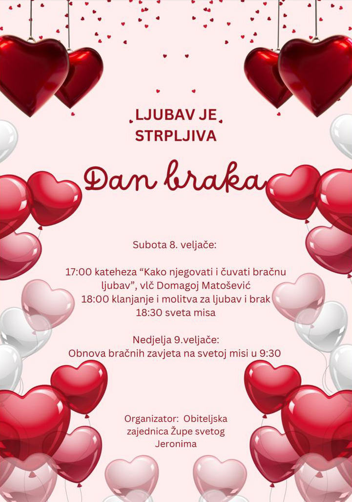 8. veljače 2025. - Dan braka u našoj župi