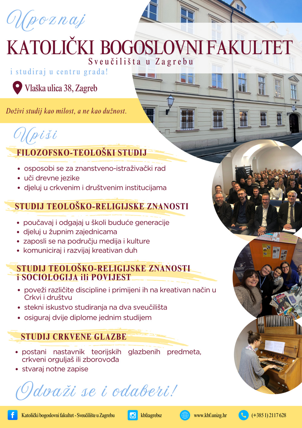 Upoznaj Katolički bogoslovni fakultet u Zagrebu...