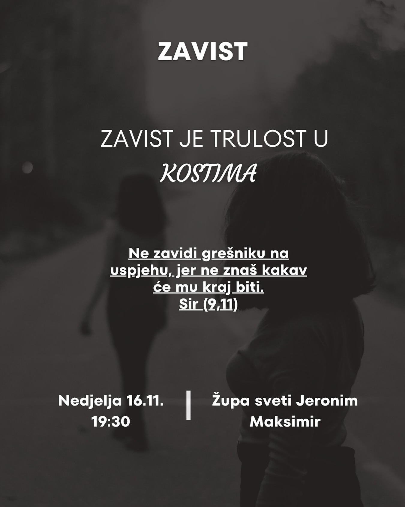 Kateheze za mlade - Zavist